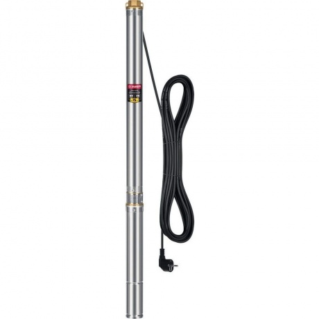 Скважинный насос центробежный ЗУБР, 80 м напор
Скважинный насос центробежный ЗУБР, 80 м напор