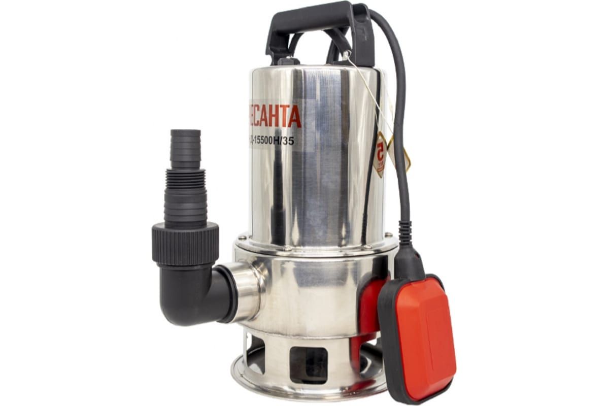 Дренажный насос НД-15500Н/35 Ресанта
Дренажный насос НД-15500Н/35 Ресанта