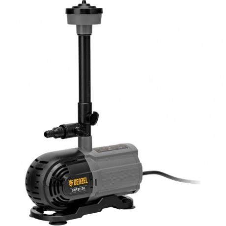 Насос фонтанный FNP31-24, 31 Вт, подъем 2,4 м, 1500 л/ч, колокольчик/2 каскада/гейзер Denzel
Насос фонтанный FNP31-24, 31 Вт, подъем 2,4 м, 1500 л/ч, колокольчик/2 каскада/гейзер Denzel