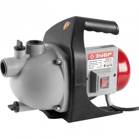 Насос ЗУБР 800 Вт, поверхностный центробежный (ЗНС-800)
Насос ЗУБР 800 Вт, поверхностный центробежный (ЗНС-800)