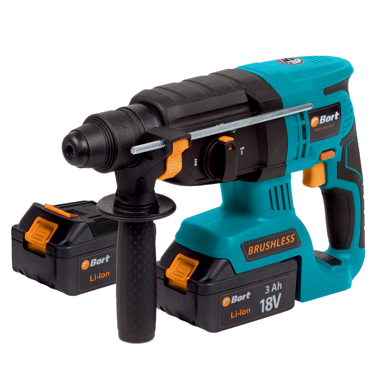 Перфоратор аккумуляторный Bort BHD-18Li-BLZ 93410129
Перфоратор аккумуляторный Bort BHD-18Li-BLZ 93410129
