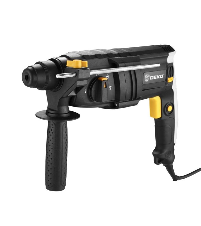 Перфоратор DEKO DKH850W в кейсе с набором из 3 буров SDS+
Перфоратор DEKO DKH850W в кейсе с набором из 3 буров SDS+