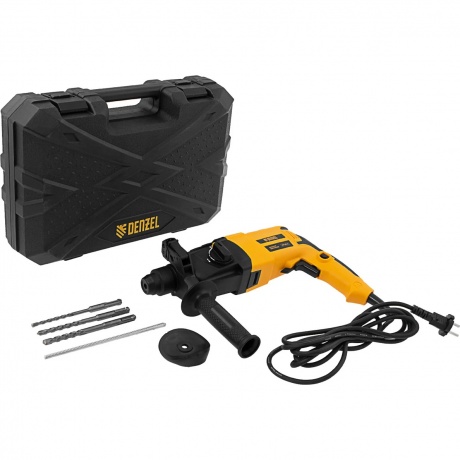 Перфоратор электрический RHH-600-22, SDS-plus, 600 Вт, 2,5 Дж, 2 реж. Denzel
Перфоратор электрический RHH-600-22, SDS-plus, 600 Вт, 2,5 Дж, 2 реж. Denzel