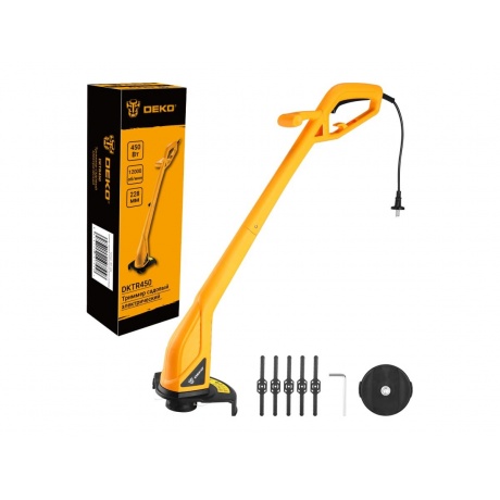 Триммер садовый электрический DEKO DKTR450
Триммер садовый электрический DEKO DKTR450