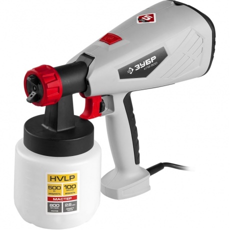 Краскопульт Зубр КПЭ-500 550Вт бак:800мл 800мл/мин
Краскопульт Зубр КПЭ-500 550Вт бак:800мл 800мл/мин