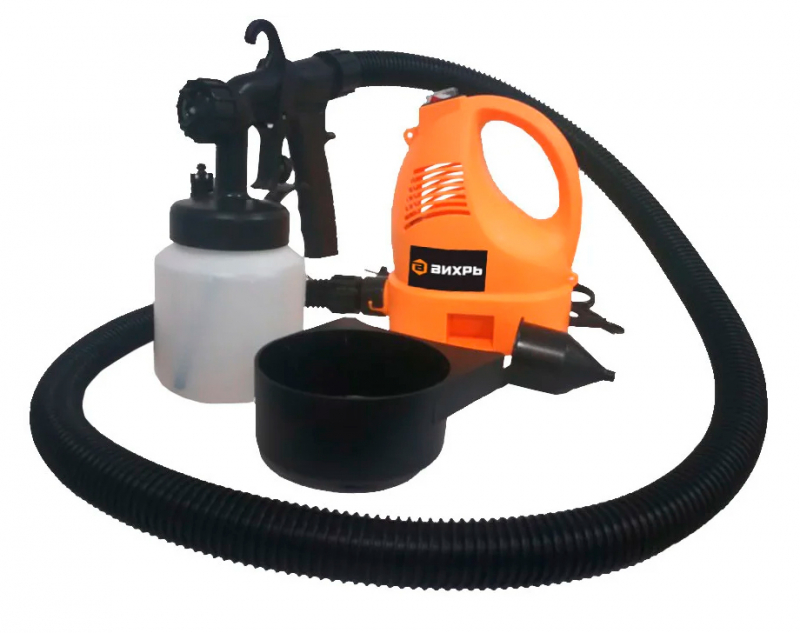 Краскопульт электрический Вихрь ЭКП-700В
Краскопульт электрический Вихрь ЭКП-700В