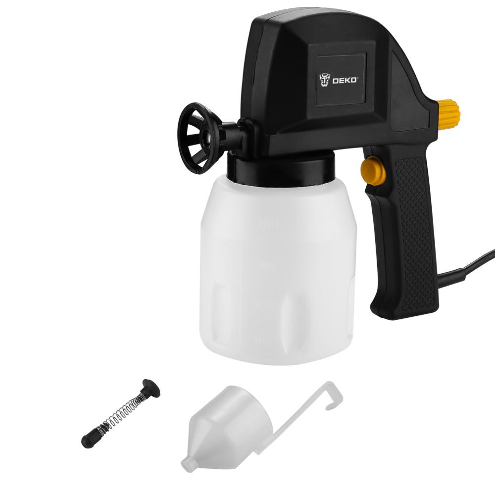 Краскопульт электрический DEKO DKSG150 (150Вт, 700 мл)
Краскопульт электрический DEKO DKSG150 (150Вт, 700 мл)