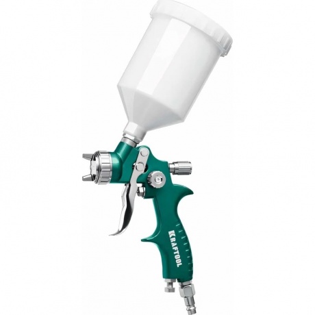 Краскопульт пневматический KRAFTOOL AirFlat LVLP c верхним бачком, 1.4мм
Краскопульт пневматический KRAFTOOL AirFlat LVLP c верхним бачком, 1.4мм