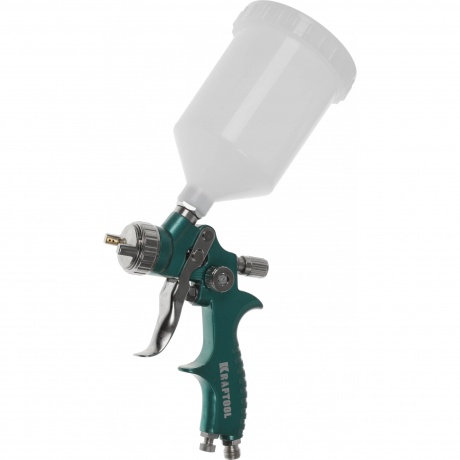 Краскопульт пневматический KRAFTOOL AirFlat LVLP с верхним бачком, 1.7мм
Краскопульт пневматический KRAFTOOL AirFlat LVLP с верхним бачком, 1.7мм