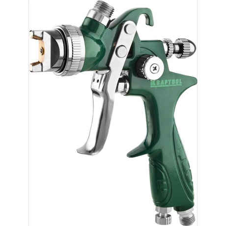 Краскопульт пневматический KRAFTOOL AirKraft HVLP c верхним бачком, 1.4мм
Краскопульт пневматический KRAFTOOL AirKraft HVLP c верхним бачком, 1.4мм