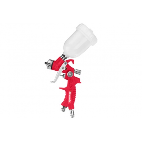 Краскораспылитель HVLP пневмат. с верхним бачком V= 0,1 л, сопло диаметром 0.8 мм Matrix
Краскораспылитель HVLP пневмат. с верхним бачком V= 0,1 л, сопло диаметром 0.8 мм Matrix