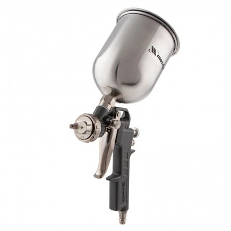 Краскораспылитель пневмат. с верхним бачком V= 0,6 л, сопла диаметром 1.2, 1.5 и 1.8 мм Matrix
Краскораспылитель пневмат. с верхним бачком V= 0,6 л, сопла диаметром 1.2, 1.5 и 1.8 мм Matrix