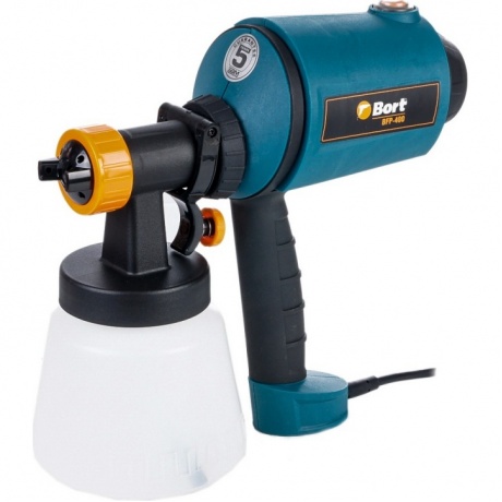 Краскораспылитель электрический Bort BFP-400
Краскораспылитель электрический Bort BFP-400