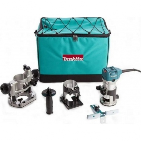 Фрезер Makita RT0702CX2 710Вт 34000об/мин макс.ход:35мм
Фрезер Makita RT0702CX2 710Вт 34000об/мин макс.ход:35мм