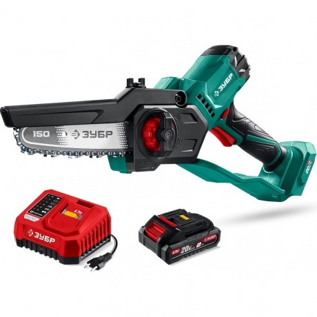 Мини-пила цепная аккумуляторная ЗУБР 20 В, 150 мм шина, 1 АКБ LMS (2 Ач), (ПЦБ-2015-21)
Мини-пила цепная аккумуляторная ЗУБР 20 В, 150 мм шина, 1 АКБ LMS (2 Ач), (ПЦБ-2015-21)