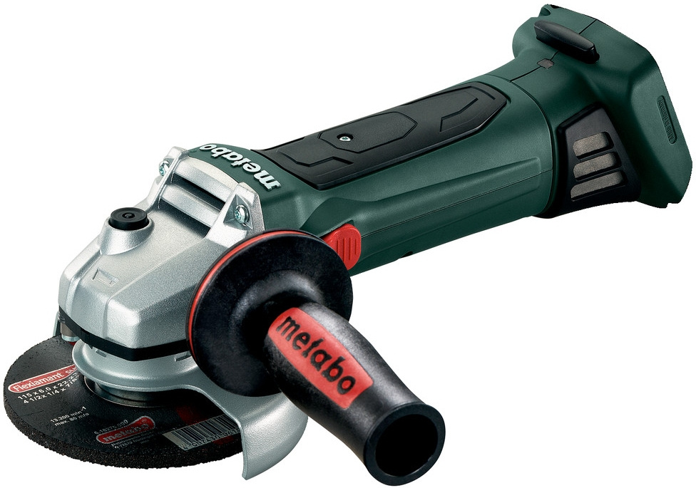 Машина шлифовальная угловая аккумуляторная Metabo W18 LTX125 (T0333
Машина шлифовальная угловая аккумуляторная Metabo W18 LTX125 (T0333