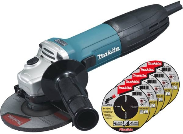 Машина шлифовальная угловая Makita GA5030X3
Машина шлифовальная угловая Makita GA5030X3