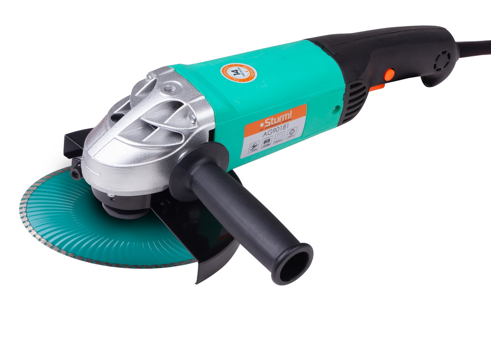 Машина шлифовальная угловая Sturm! AG90181
Машина шлифовальная угловая Sturm! AG90181