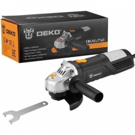 Углошлифовальная машина (УШМ) DEKO DKAG750, 125мм, 750 Вт
Углошлифовальная машина (УШМ) DEKO DKAG750, 125мм, 750 Вт