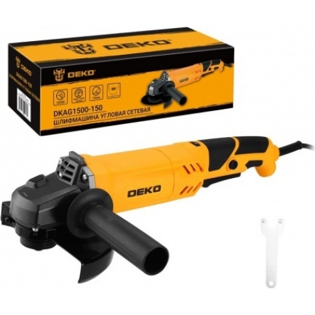 Углошлифовальная машина (УШМ) DEKO DKAG1500-150, 150 мм, 1500 Вт, с регулировкой скорости
Углошлифовальная машина (УШМ) DEKO DKAG1500-150, 150 мм, 1500 Вт, с регулировкой скорости