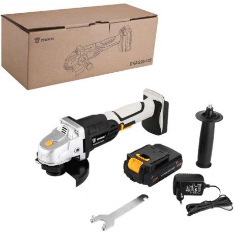 Углошлифовальная машина DEKO DKAG20-125
Углошлифовальная машина DEKO DKAG20-125