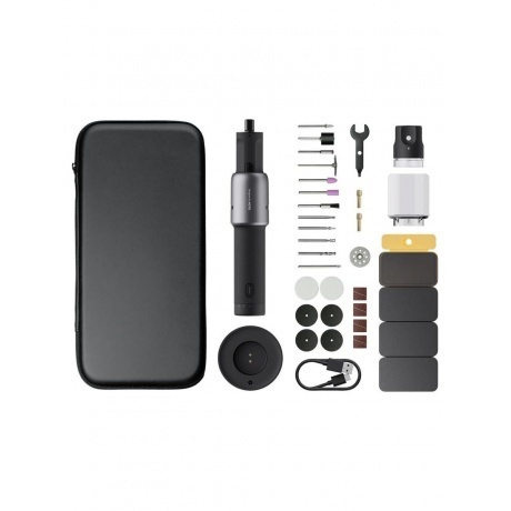 Беспроводная шлифовальная машинка-гравер HOTO 35in1 Rotary Tool Kit
Беспроводная шлифовальная машинка-гравер HOTO 35in1 Rotary Tool Kit