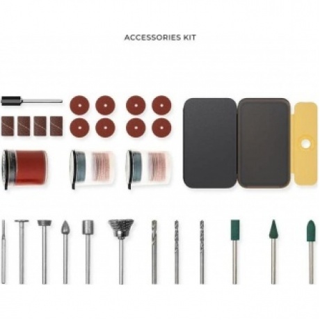 Набор аксессуаров для шлифовальной машинки-гравера HOTO Rotary Tool Accessories Kit
Набор аксессуаров для шлифовальной машинки-гравера HOTO Rotary Tool Accessories Kit
