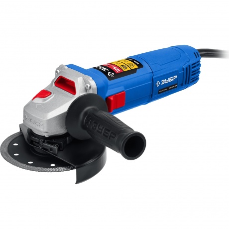 Угловая шлифовальная машина ЗУБР 1100 Вт, d125 мм, Профессионал (УШМ-П125-1100)
Угловая шлифовальная машина ЗУБР 1100 Вт, d125 мм, Профессионал (УШМ-П125-1100)