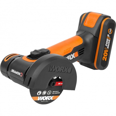 Угловая шлифмашина аккумуляторная WORX 20В 76мм 1х2,0 Ач кейс WX801
Угловая шлифмашина аккумуляторная WORX 20В 76мм 1х2,0 Ач кейс WX801