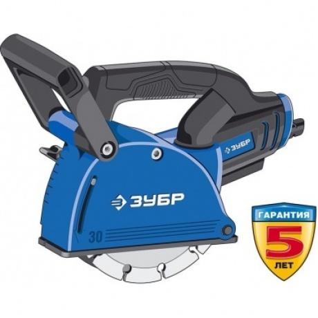 Штроборез Зубр Профессионал ЗШ-П30-1400 ПСТ синий
Штроборез Зубр Профессионал ЗШ-П30-1400 ПСТ синий