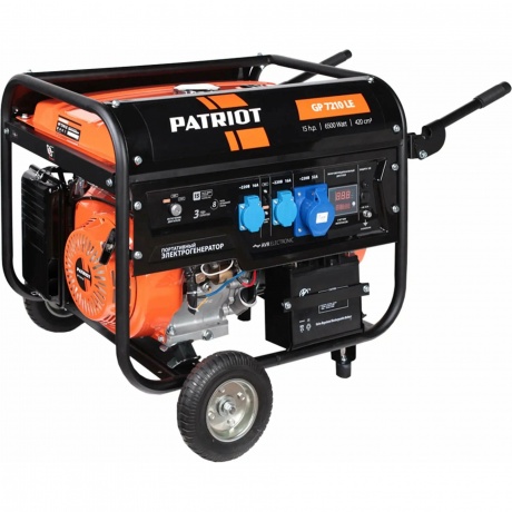 Генератор бензиновый Patriot GP 7210LE 474101588
Генератор бензиновый Patriot GP 7210LE 474101588