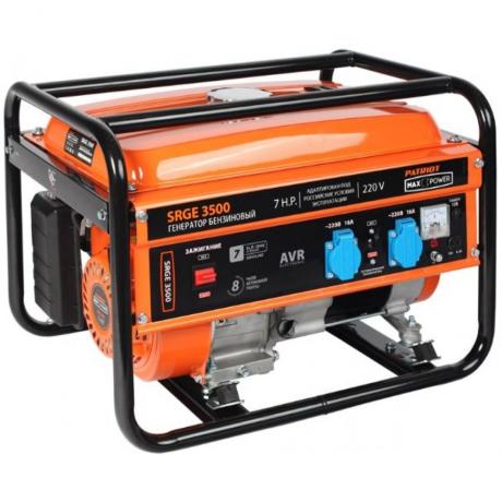 Генератор бензиновый Patriot Max Power SRGE 3500 474103145
Генератор бензиновый Patriot Max Power SRGE 3500 474103145