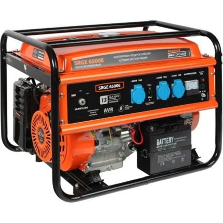 Генератор бензиновый Patriot Max Power SRGE 6500E 474103171
Генератор бензиновый Patriot Max Power SRGE 6500E 474103171