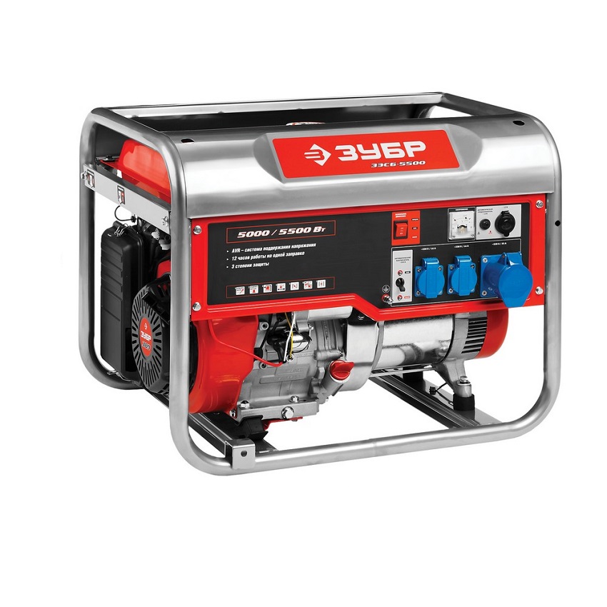 Генератор бензиновый Зубр ЗЭСБ-5500
Генератор бензиновый Зубр ЗЭСБ-5500