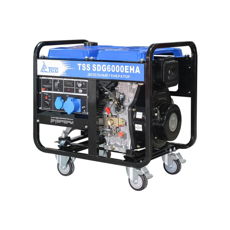 Генератор дизельный ТСС SDG 6000EHA
Генератор дизельный ТСС SDG 6000EHA