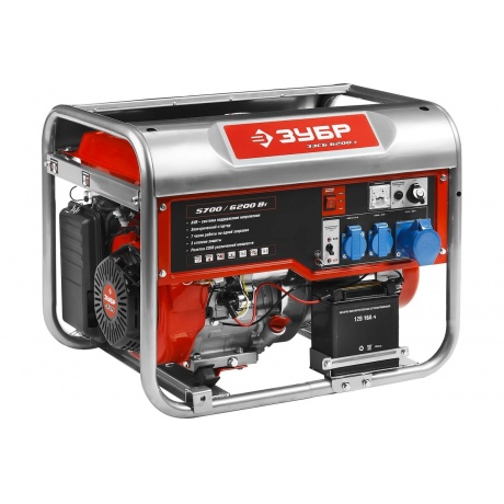 Генератор Зубр ЗЭСБ-6200-Э
Генератор Зубр ЗЭСБ-6200-Э