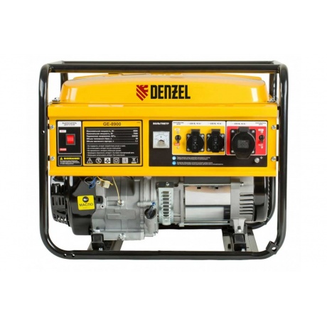 Генератор Denzel GE 8900
Генератор Denzel GE 8900