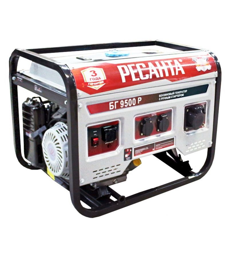 Электрогенератор Ресанта БГ 9500 Р
Электрогенератор Ресанта БГ 9500 Р