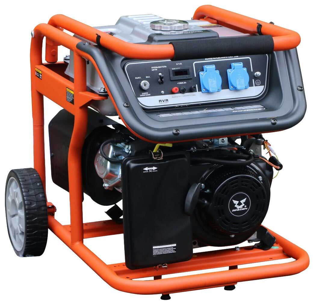 Генератор бензиновый Zongshen KB 2500 1T90DF200
Генератор бензиновый Zongshen KB 2500 1T90DF200