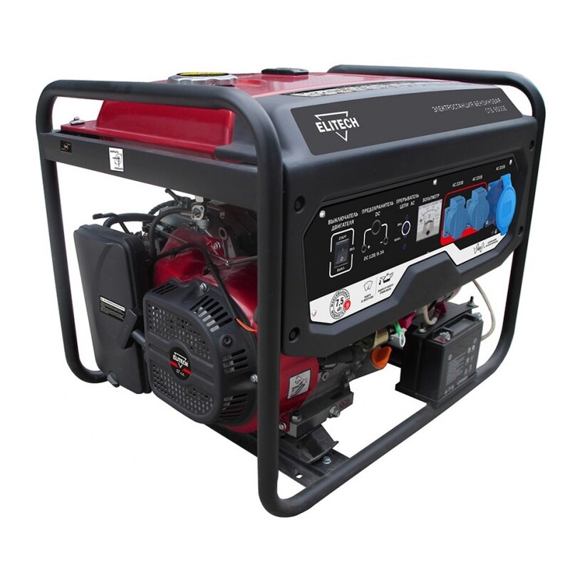Генератор бензиновый Elitech СГБ 9500Е (180649)
Генератор бензиновый Elitech СГБ 9500Е (180649)