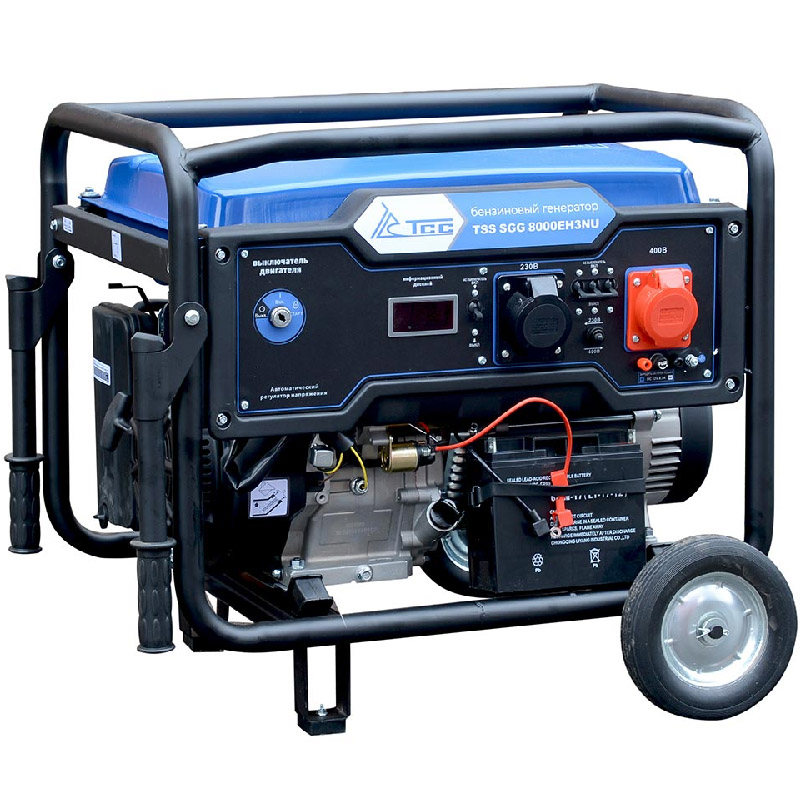 Генератор бензиновый ТСС SGG 8000EH3NU
Генератор бензиновый ТСС SGG 8000EH3NU