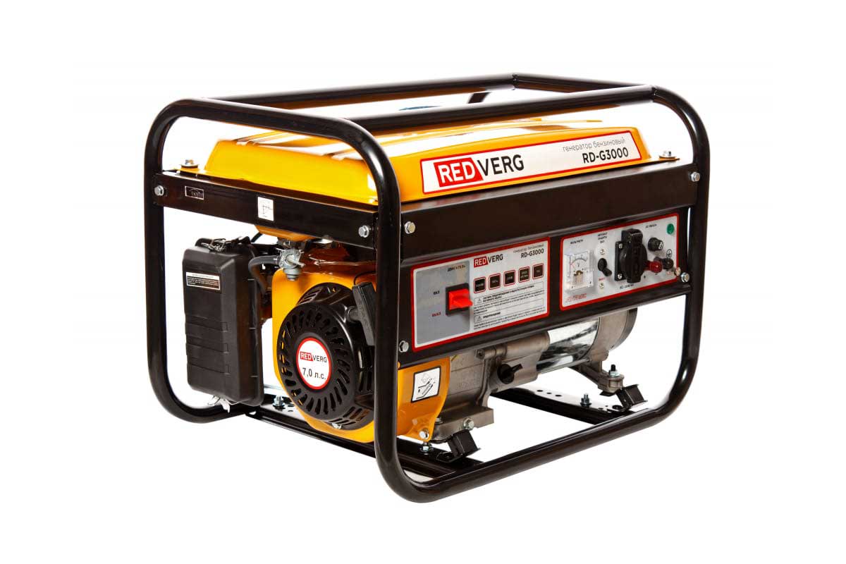 Генератор RedVerg RD-G3000E
Генератор RedVerg RD-G3000E