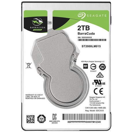 Жесткий диск Seagate Barracuda 2Tb (ST2000LM015)
Жесткий диск Seagate Barracuda 2Tb (ST2000LM015)