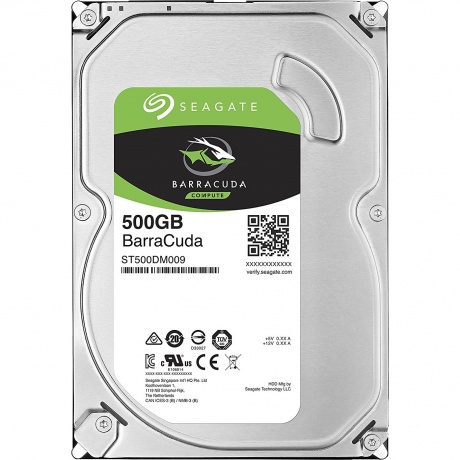 Жесткий диск Seagate Barracuda 500Gb (ST500DM009)
Жесткий диск Seagate Barracuda 500Gb (ST500DM009)