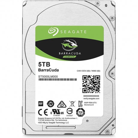 Жесткий диск Seagate BarraCuda 5Tb (ST5000LM000)
Жесткий диск Seagate BarraCuda 5Tb (ST5000LM000)