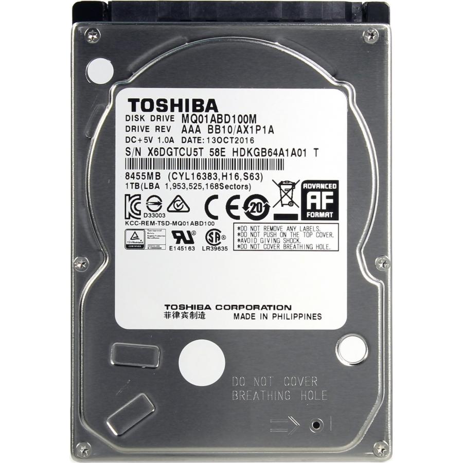 Жесткий диск Toshiba MQ01ABD100M
Жесткий диск Toshiba MQ01ABD100M