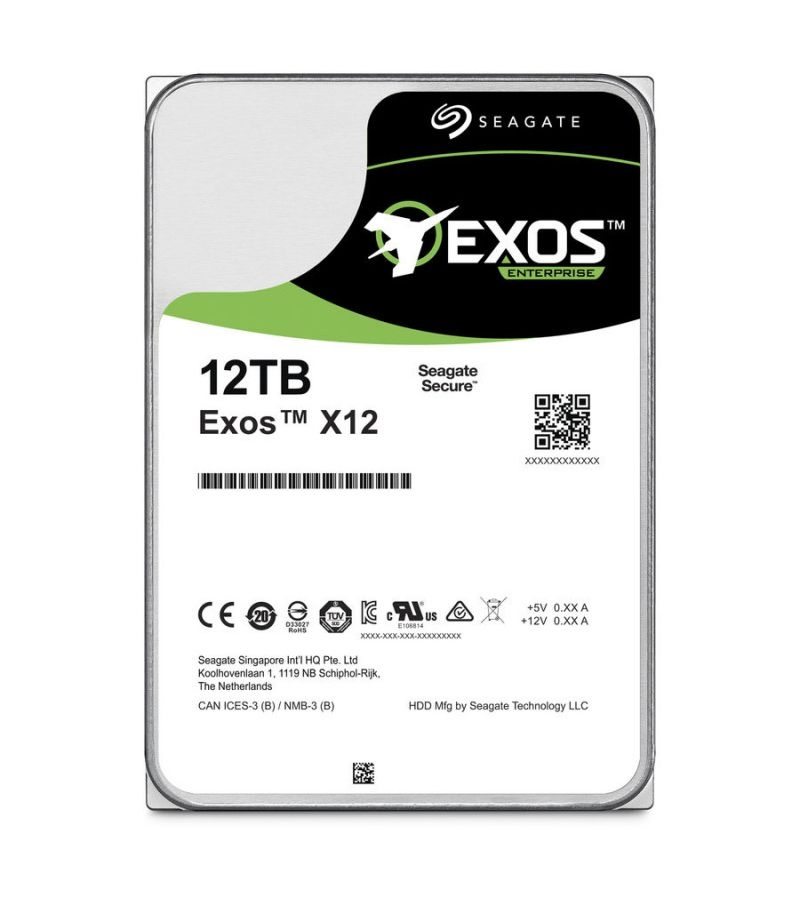 Жесткий диск Seagate Exos X14 HDD 12TB 512E ST12000NM0038
Жесткий диск Seagate Exos X14 HDD 12TB 512E ST12000NM0038