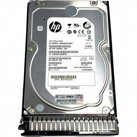 Жесткий диск HPE 4Tb (872491-B21)
Жесткий диск HPE 4Tb (872491-B21)