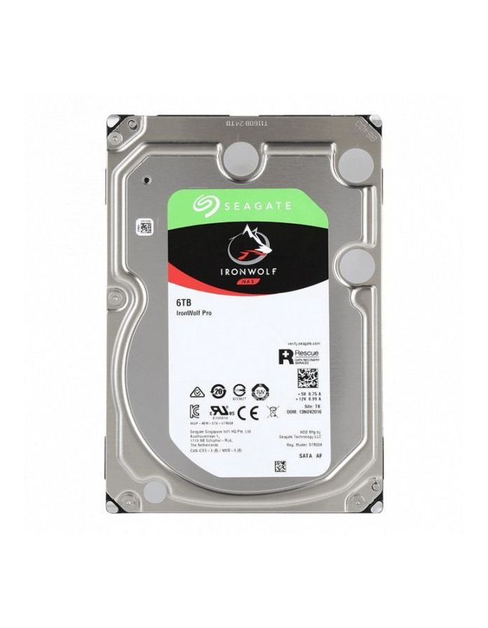 Жесткий диск Seagate IronWolf Pro 6Tb (ST6000NE000)
Жесткий диск Seagate IronWolf Pro 6Tb (ST6000NE000)