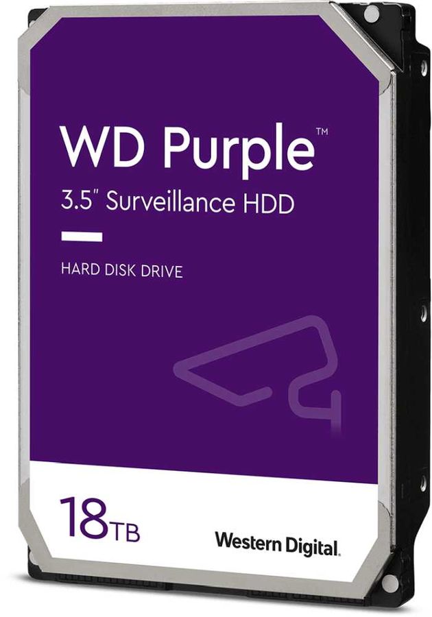 Жесткий диск Western Digital Video Purple 18Tb (WD180PURZ)
Жесткий диск Western Digital Video Purple 18Tb (WD180PURZ)